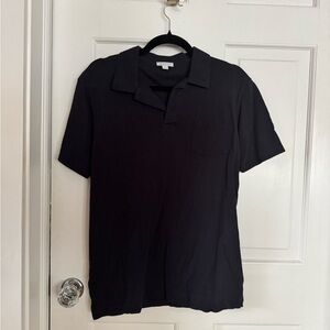 Sunspel Navy Polo Shirt